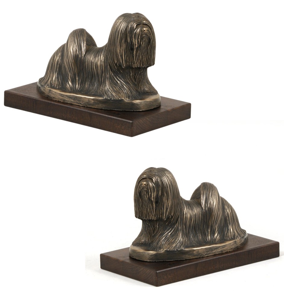 Lhasa Apso figurka na drewnie Art-Dog